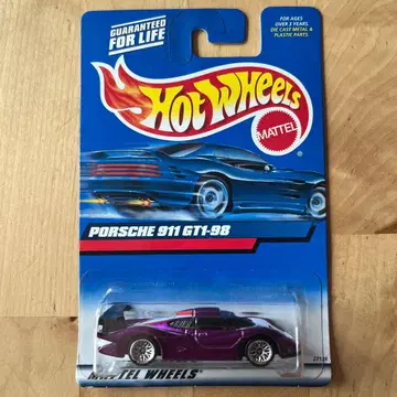 핫휠 포르쉐 911 GT1-98 블루 카드