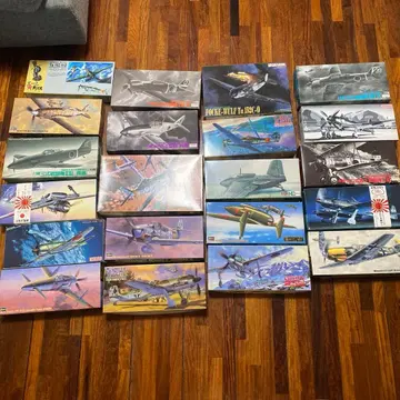 전투기 모델 키트 세트 21개