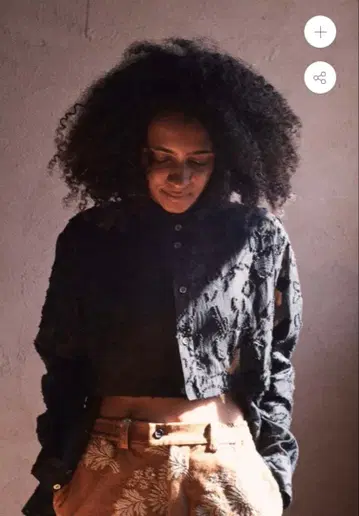 jonnlynx 버드 자카드 긴팔 셔츠 시착만 한 상품