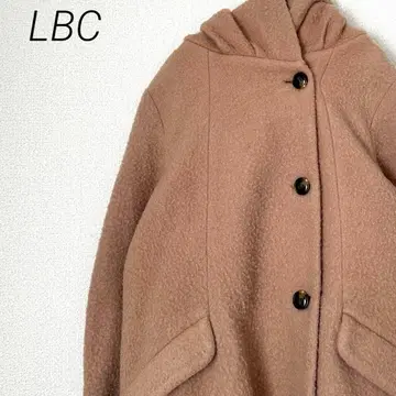 LBC 롱 코트 후드 부착 포켓 부착 심플 빅 루즈핏 두꺼운 원단