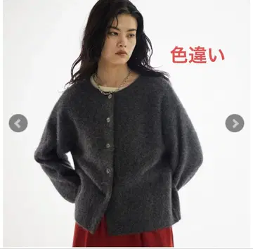 SUGARROSE 슈가 로즈 폭스 알파카 2WAY 가디건 풀오버