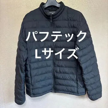 유니클로 퍼프 테크 자켓 L 사이즈 블랙