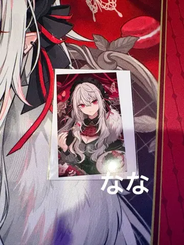 니지산지 Kuzuha 2 사냐 굿즈 폴라로이드풍 카드