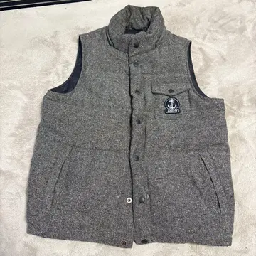 BEANS FIDELITY 그레이 다운 베스트 L