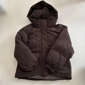 ungrid 코듀로이 충전솜 블루종