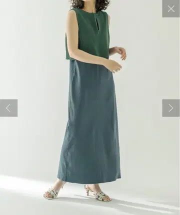 mystic 지퍼 베스트 원피스 SET SIZE:2