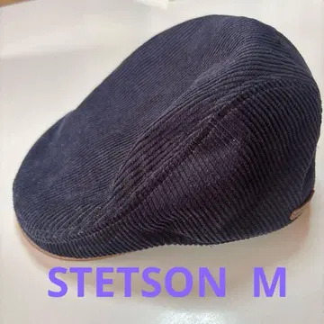 STETSON 네이비 코듀로이 헌팅 M 사이즈
