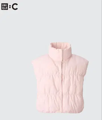 UNIQLO C 다운 크롭 베스트