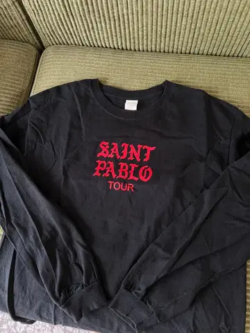 SAINT PABLO TOUR 롱 슬리브 티셔츠