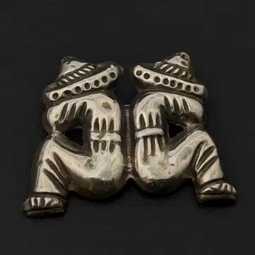 빈티지 멕시칸 실버 925 70's DELFINO 브로치 11g