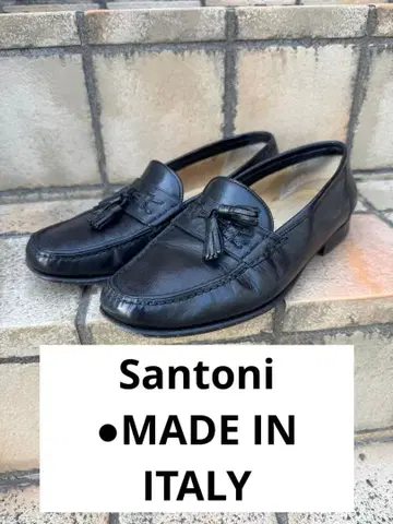 산토니 태슬 로퍼 (블랙)