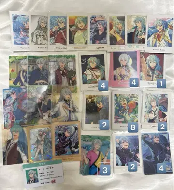 앙스타 히비키 와타루 린라이 카드 모음