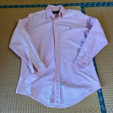 랄프 로렌 긴팔 셔츠 핑크