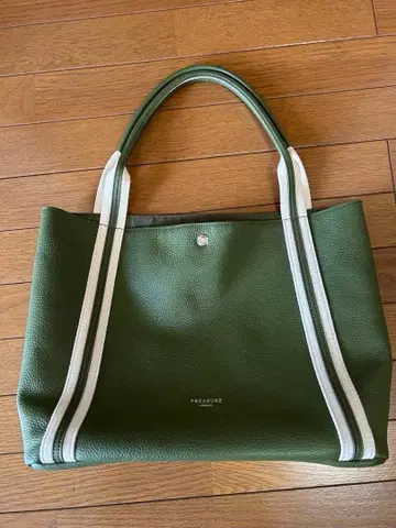 TREASURE TOPKAPI 그린 토트백