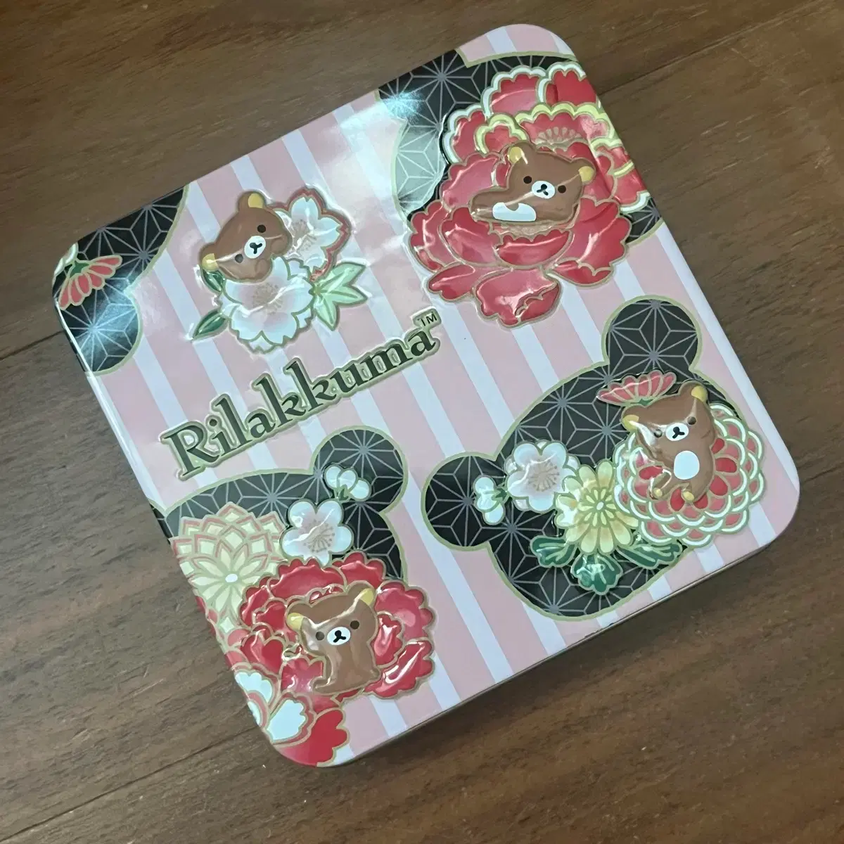 Rilakkuma Mini Tin Case