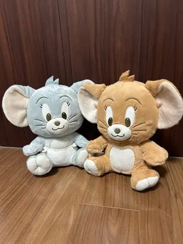 [새상품] 톰과 제리 빈티지 BIG 봉제 인형 2종 제리 타피