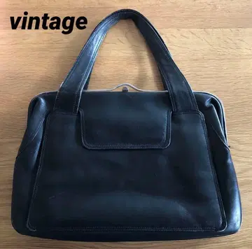 가죽 가방 빈티지 레트로 블랙 가방