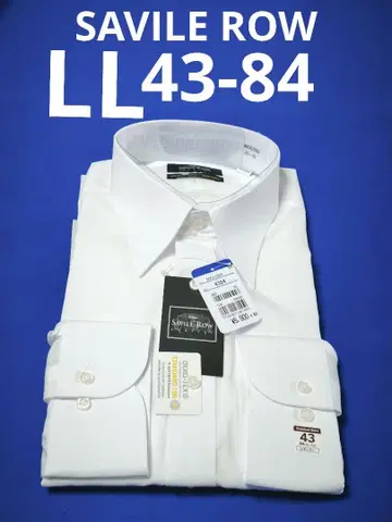 SAVILE ROW LL 43-84 남성용 와이셔츠 긴팔