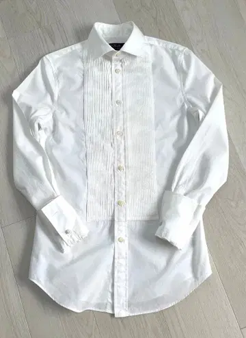 새상품급 랄프 로렌 핀턱 브로드 원단 셔츠 블라우스