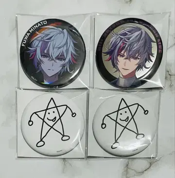 니지산지 후와 미나토 2시라던가 캔뱃지