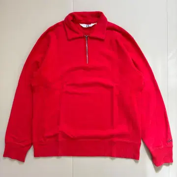 GOOD ENOUGH 하프 지퍼 맨투맨