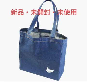 미개봉 새상품 데님 포포백 토요시마야 본점 하토사브레 토트백 가마쿠라