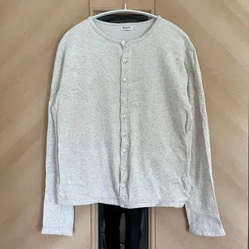 ORCIVAL 그레이 긴팔 가디건