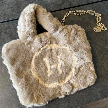 [미사용 새상품] 퍼 토트백