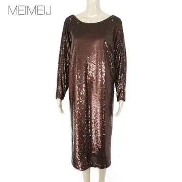 새상품 메이메이 제이 스팽글 원피스 40 EOP1716 M 사이즈