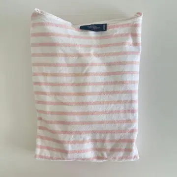 SAINT JAMES 핑크 스트라이프 긴팔 T셔츠