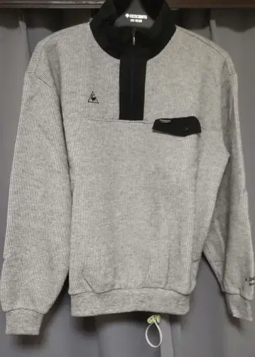 르꼬끄골프 일본제 남성용 하프 지퍼 스웨터 M