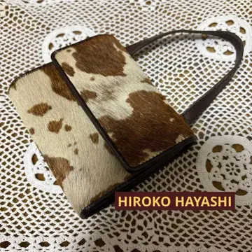 [ HIROKO HAYASHI ] 접이식 지갑 손잡이 달린 송치