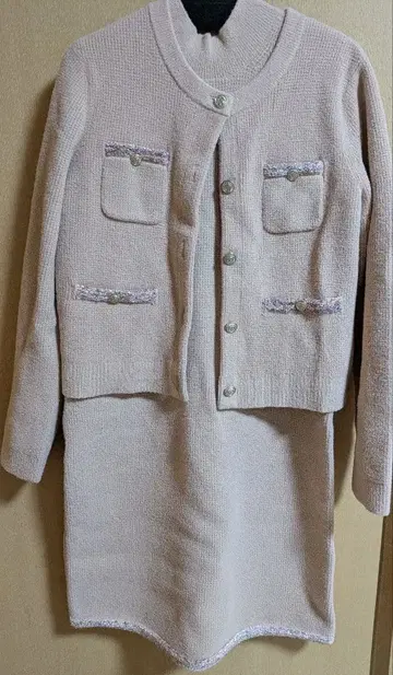 셀포드 셋업 자켓&니트 원피스