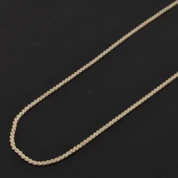 빈티지 이탈리아 실버 925 서펜타인 롱 목걸이 3.8g