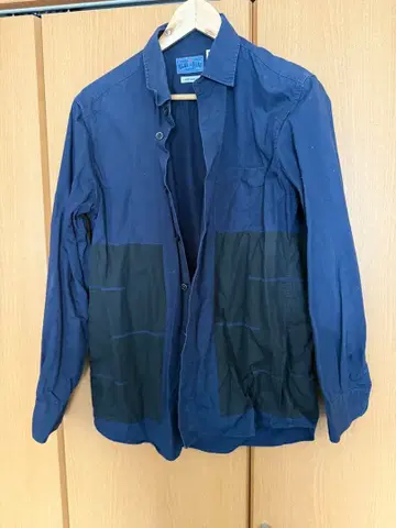 BLUE BLUE JAPAN 네이비 긴팔 셔츠 L