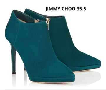 JIMMY CHOO 스웨이드 부티 사이즈 35.5 LINDSEY 100