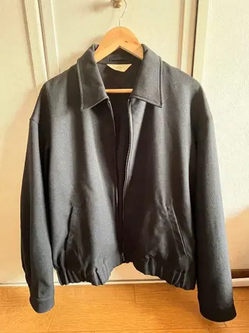 OVERSIZED PE TWILL ZIP BLOUSON