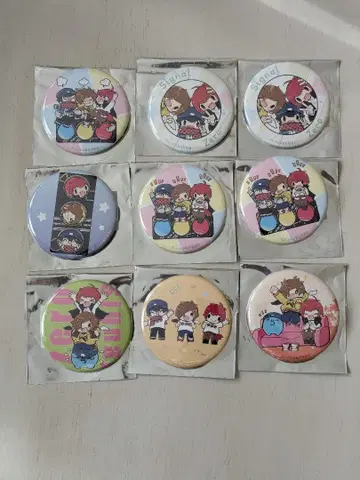 시그널 제로 캔 배지 세트