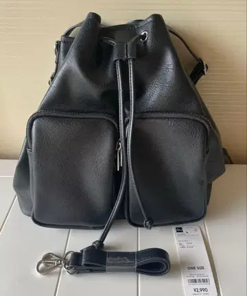 GU 포켓 미니 백팩 백팩 블랙 새상품급입니다