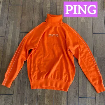 [ PING ] 여성용 골프 터틀넥 스웨터