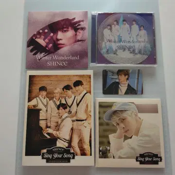 SHINee CD 4장 세트 Winter Wonderland 등 -