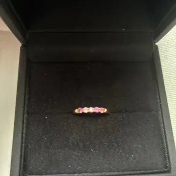 K10PG 멀티 스톤 반지 7호 츠츠미