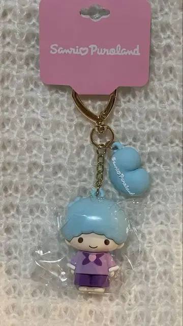 익명 배송 산리오 퓨로랜드 한정판 원 포인트 하트 PVC 마스코트 키키