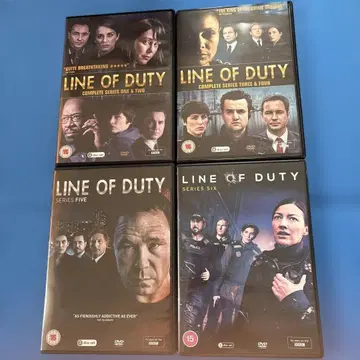 LINE OF DUTY DVD 전 6시리즈 세트