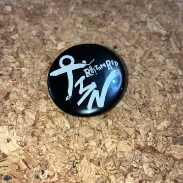 캔뱃지 RHYTHM RED BEAT BLACK TMN 코무로 테츠야