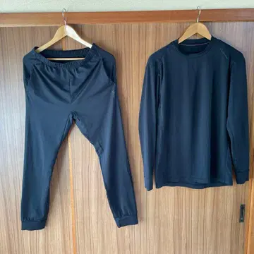 VENEX 블랙 룸웨어 M