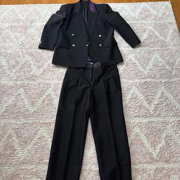 블랙 포멀 수트 세트