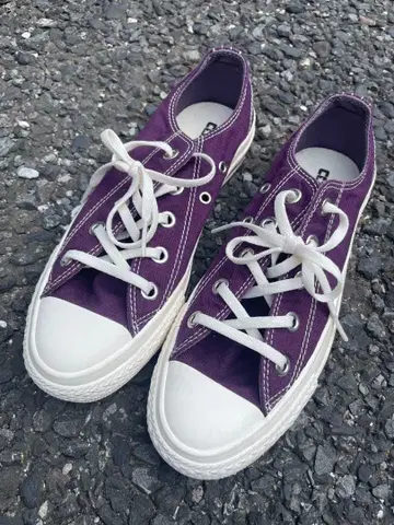 컨버스 올스타 퍼플 스니커즈
