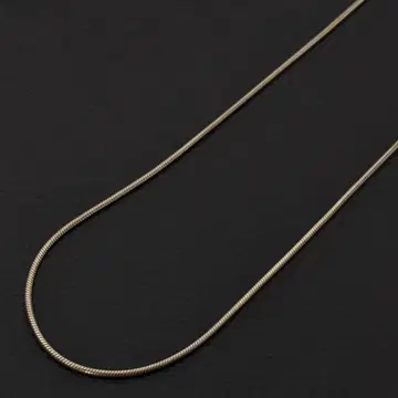빈티지 이탈리아 실버 925 스네이크 체인 목걸이 4.8g