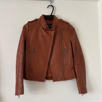 얼 진 브라운 라이더 자켓